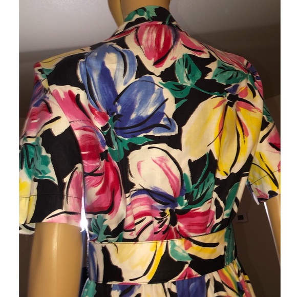 Vintage 80’s Belted Dress - Picture 11 of 15